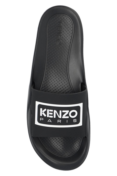 Kenzo Rubber slides with logo