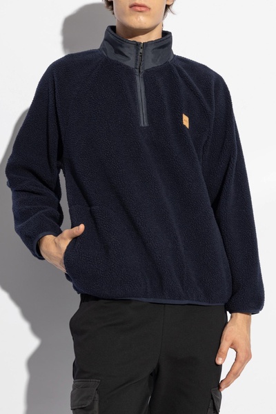 A.P.C. Fleece with a stand-up collar