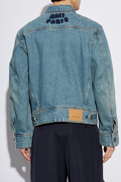 Ami Alexandre Mattiussi Denim shirt with pocket