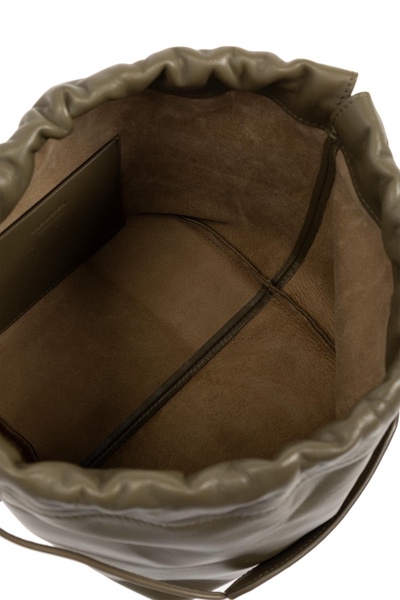 JIL SANDER Leather shoulder bag Dumpling
