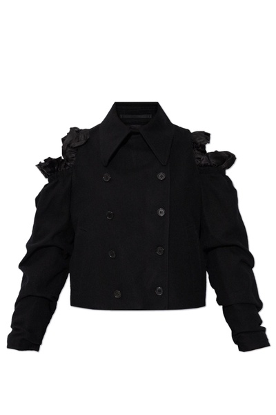Comme des Garcons Noir Kei Ninomiya Double-breasted jacket with slits