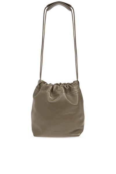 JIL SANDER Leather shoulder bag Dumpling