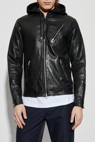AllSaints Leather jacket Harwood
