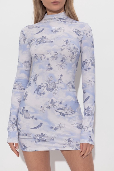 Off-White Dress with logo