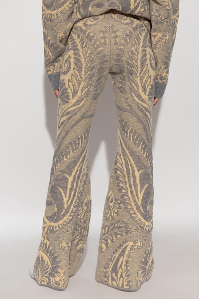 Etro Wool pants with flared legs