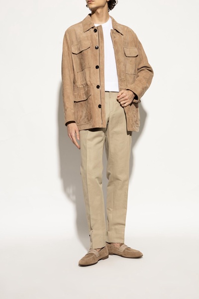 Brioni Suede Penny loafers