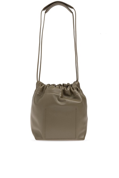 JIL SANDER Leather shoulder bag Dumpling