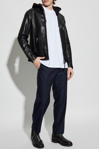 AllSaints Leather jacket Harwood
