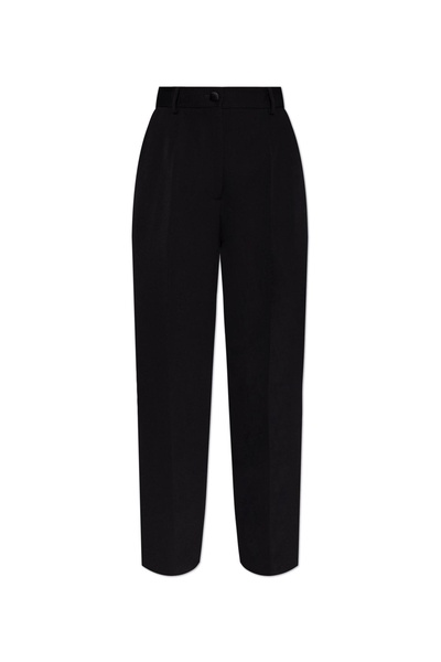 Dolce & Gabbana Woolen pleated trousers