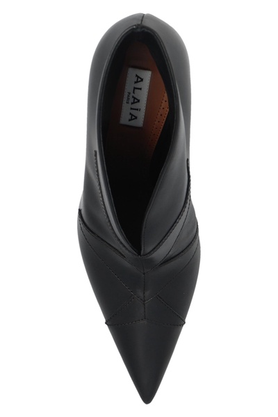 Alaia Heeled ankle boots in leather