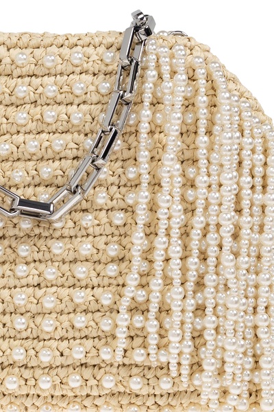Self Portrait Shoulder bag with pearls