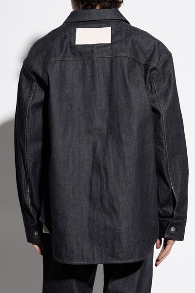 JIL SANDER Denim shirt in oversize style