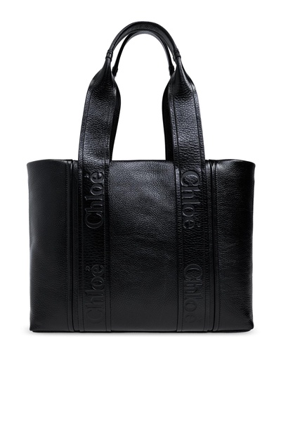 Chloé Chloé `Woody Medium` shopper bag