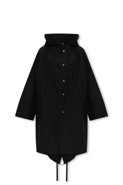 JIL SANDER Waterproof parka with logo