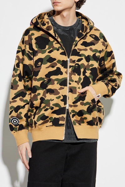 A Bathing Ape Sweatshirt with camouflage pattern