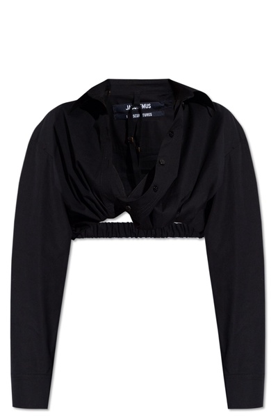 Jacquemus ‘Bahia’ cropped shirt