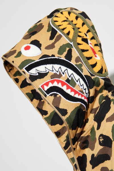 A Bathing Ape Sweatshirt with camouflage pattern