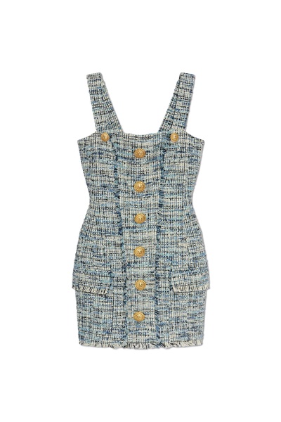 Balmain Tweed dress with straps