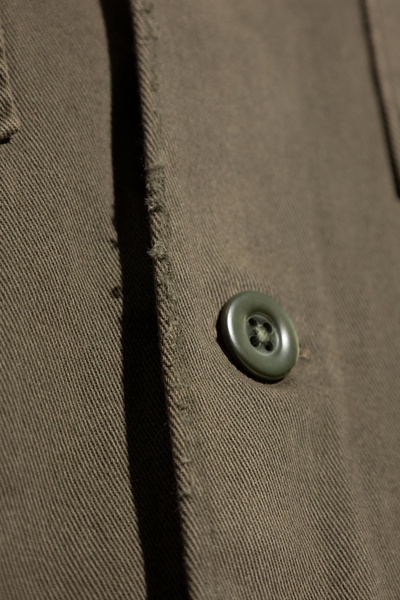 AllSaints 'Spotter Ls' raw edge shirt