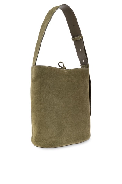 LIE STUDIO Suede bag The Norma in shopper style