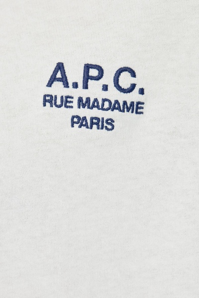 A.P.C. Cotton T-shirt with logo
