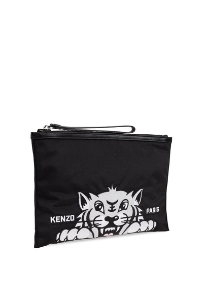 Kenzo Handbag with tiger head motif.