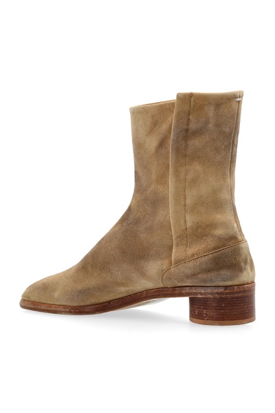 Maison Margiela Heeled ankle boots with tabi cutout
