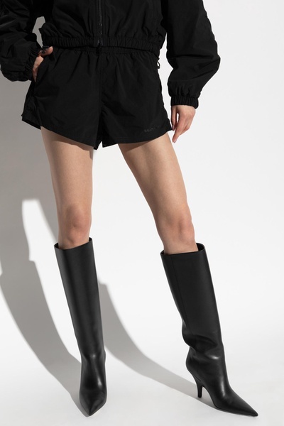 T by Alexander Wang Shorts with printed logo