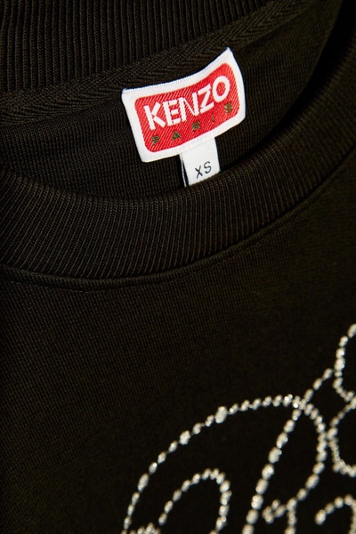 Kenzo Floral Motif Sweatshirt
