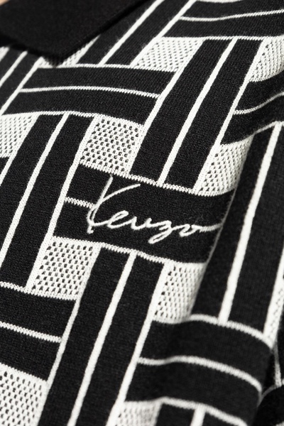 Kenzo Kenzo Check Pattern Polo