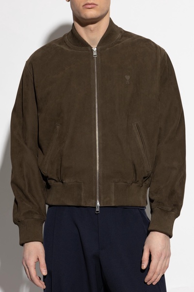 Ami Alexandre Mattiussi Suede jacket