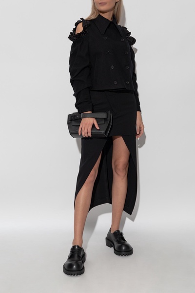 Comme des Garcons Noir Kei Ninomiya Double-breasted jacket with slits