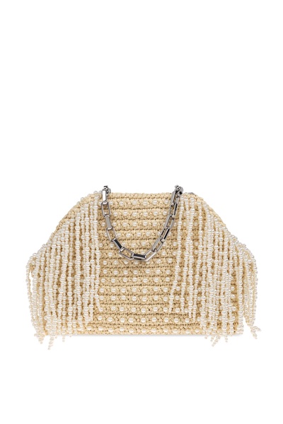 Self Portrait Shoulder bag with pearls