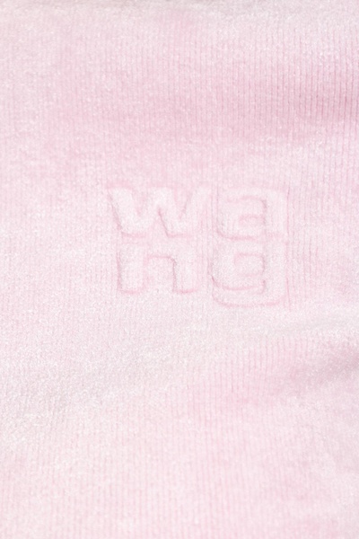 T by Alexander Wang Short sweatshirt with logo