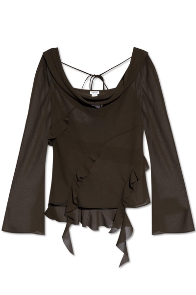 Acne Studios Top with ruffles