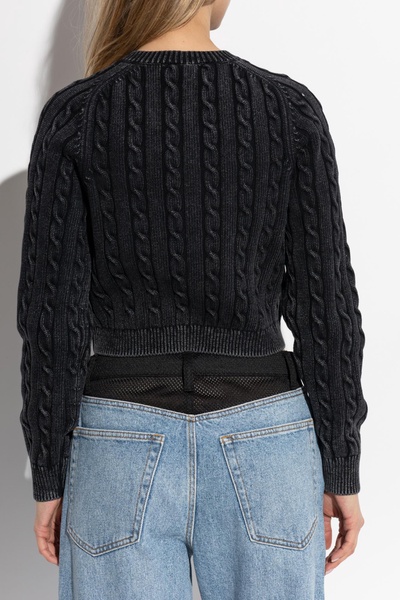 T by Alexander Wang Cardigan with decorative knit
