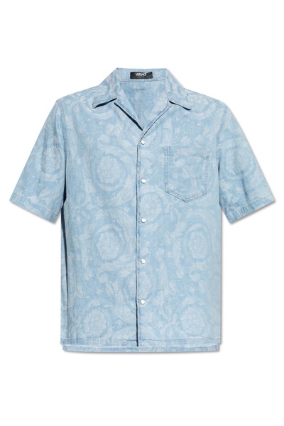 Versace Shirt with `Barocco` Pattern