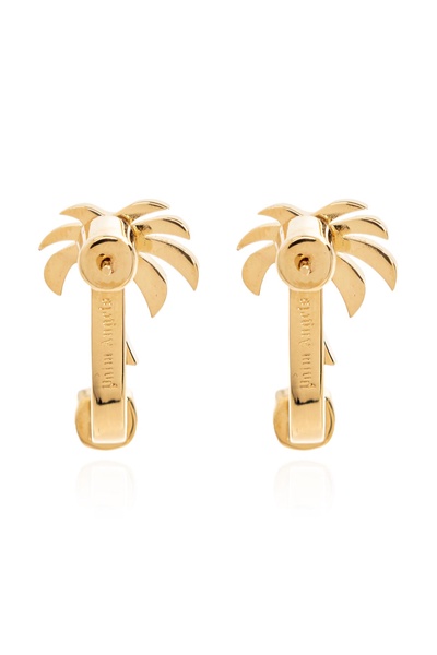 Palm Angels Logo-shaped earrings
