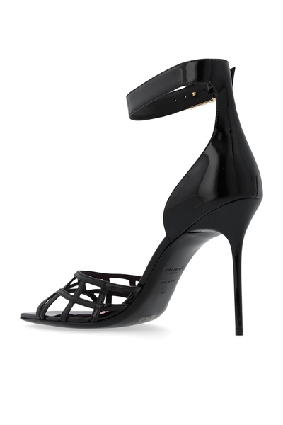 Balmain Patent leather high-heeled sandals 'Uma'