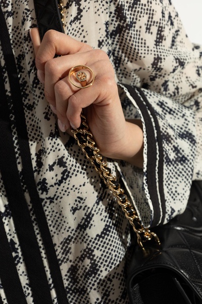 Tory Burch Ring with crystals