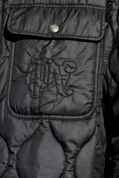 Palm Angels Quilted jacket with logo