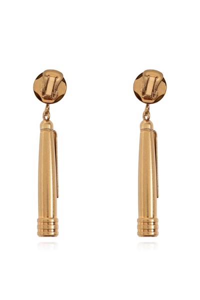 Moschino Earrings with pen motif