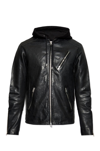 AllSaints Leather jacket Harwood