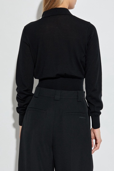 T by Alexander Wang Wool cardigan with logo