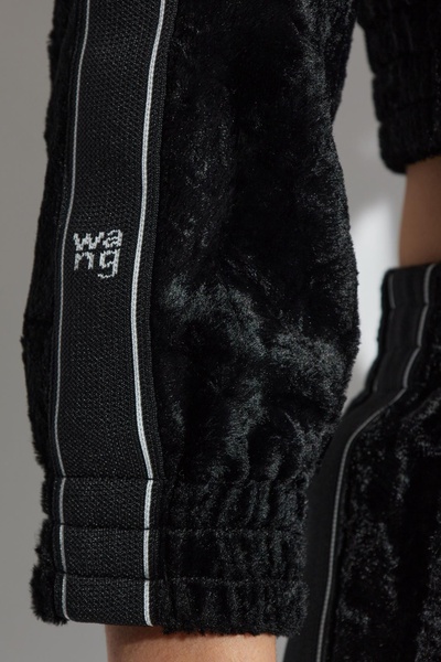 T by Alexander Wang Velvet sweatshirt