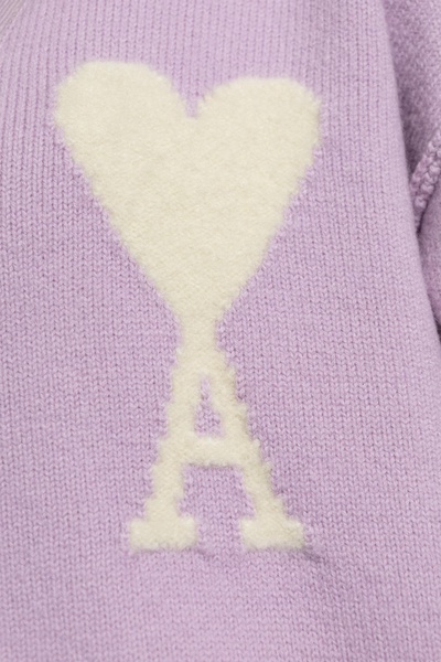 Ami Alexandre Mattiussi Cardigan with logo