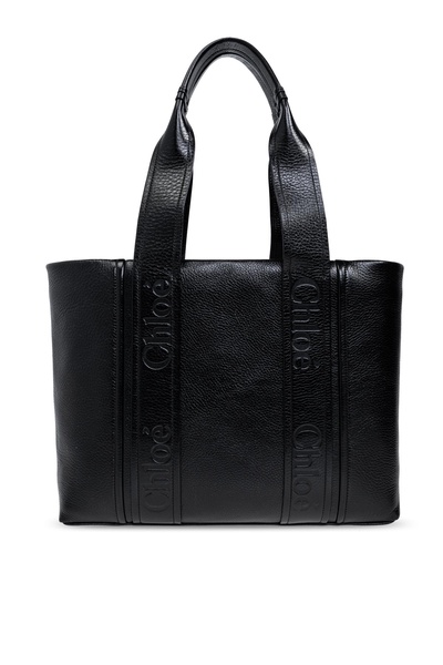 Chloé Chloé `Woody Medium` shopper bag