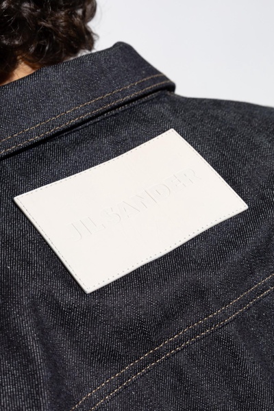 JIL SANDER Denim shirt in oversize style