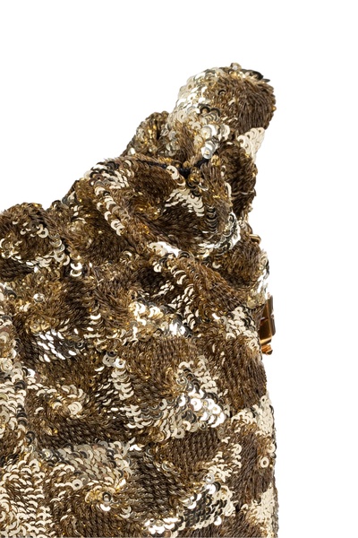 Tory Burch Sequin Fleming Mini 'bucket' bag