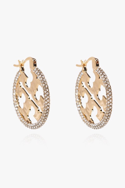 Tory Burch ‘Miller’ earrings with logo